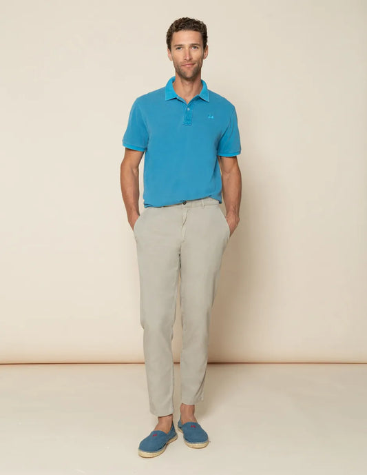 Pantalón jogging beige