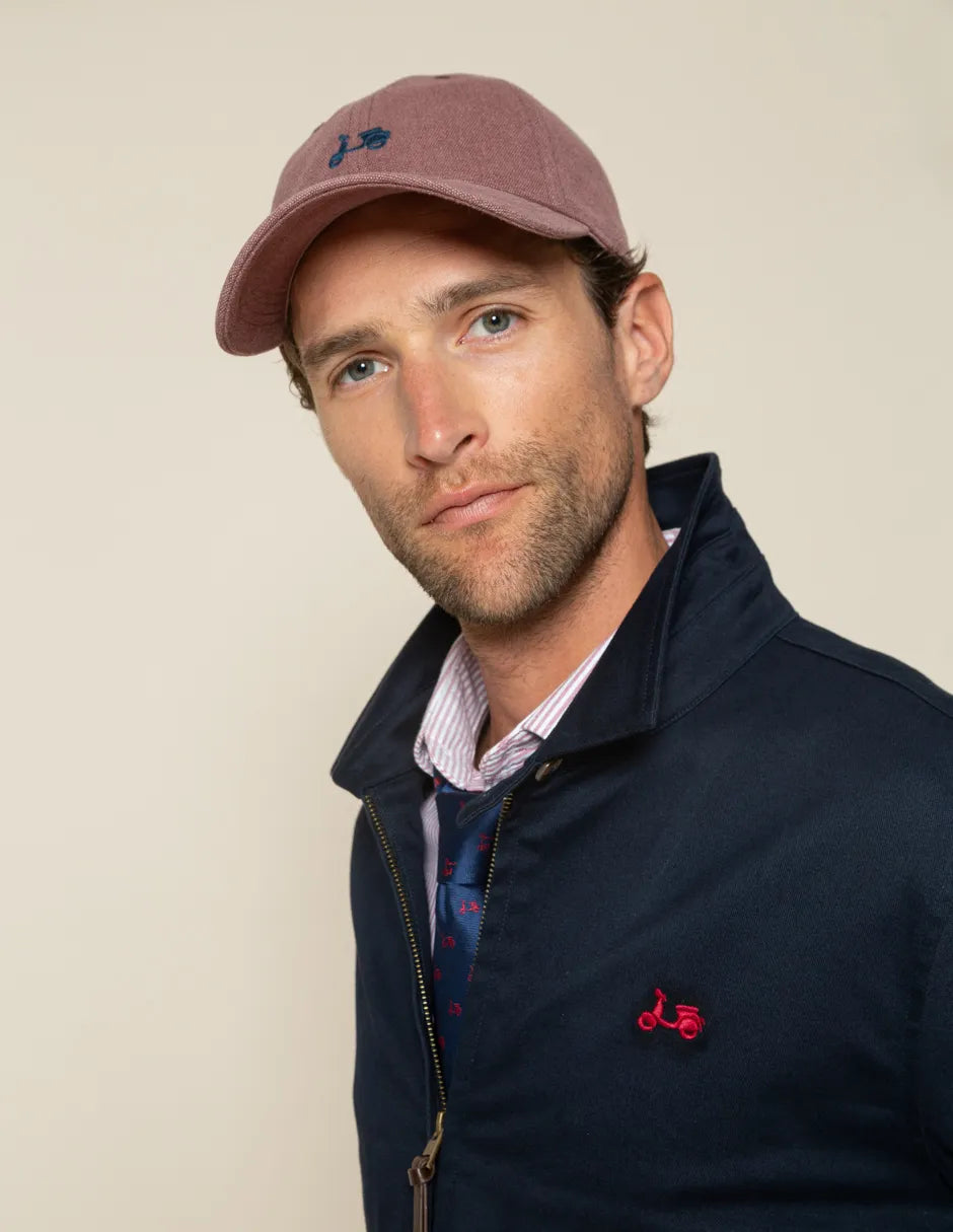 Chaqueta fina marino hombre