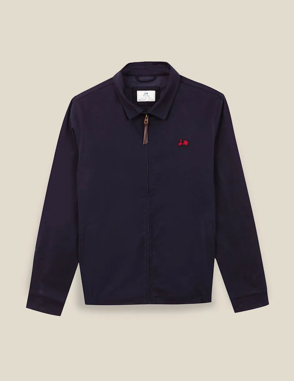 Chaqueta fina marino hombre