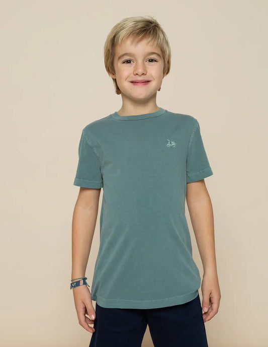 Camiseta para niño color verde