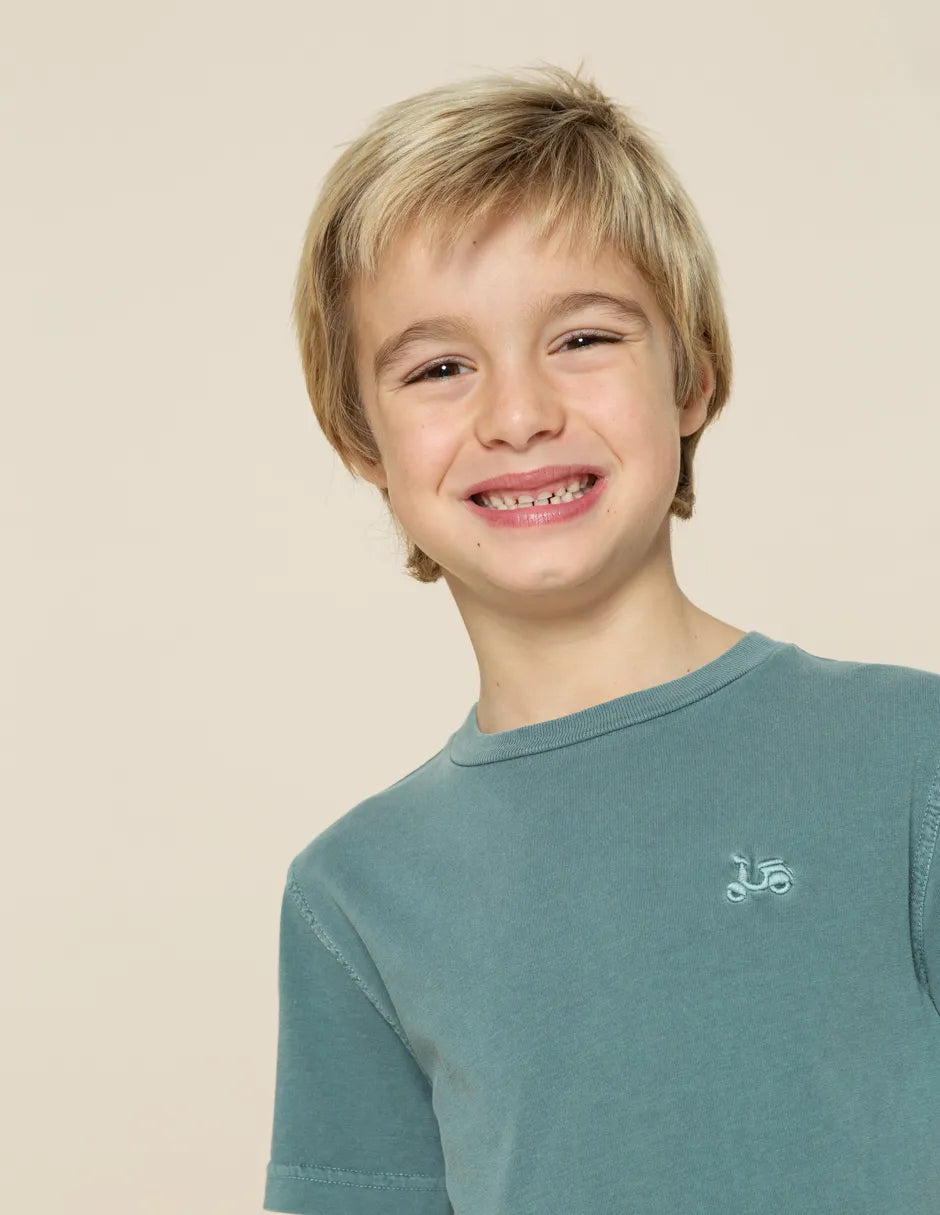 Camiseta para niño color verde