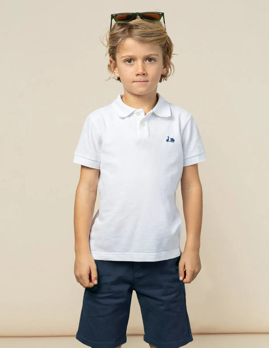 Bermuda de niño azul marino
