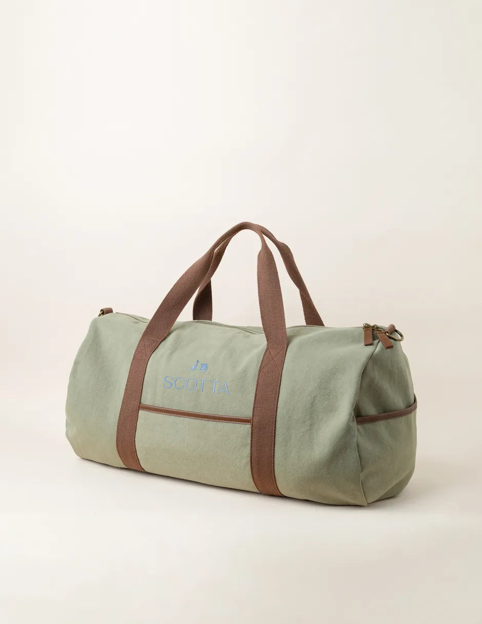 Bolsa de viaje verde