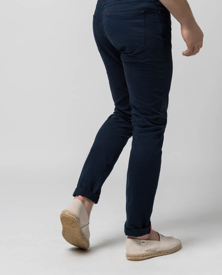 Pantalon 5 bolsillos marino | SCOTTA