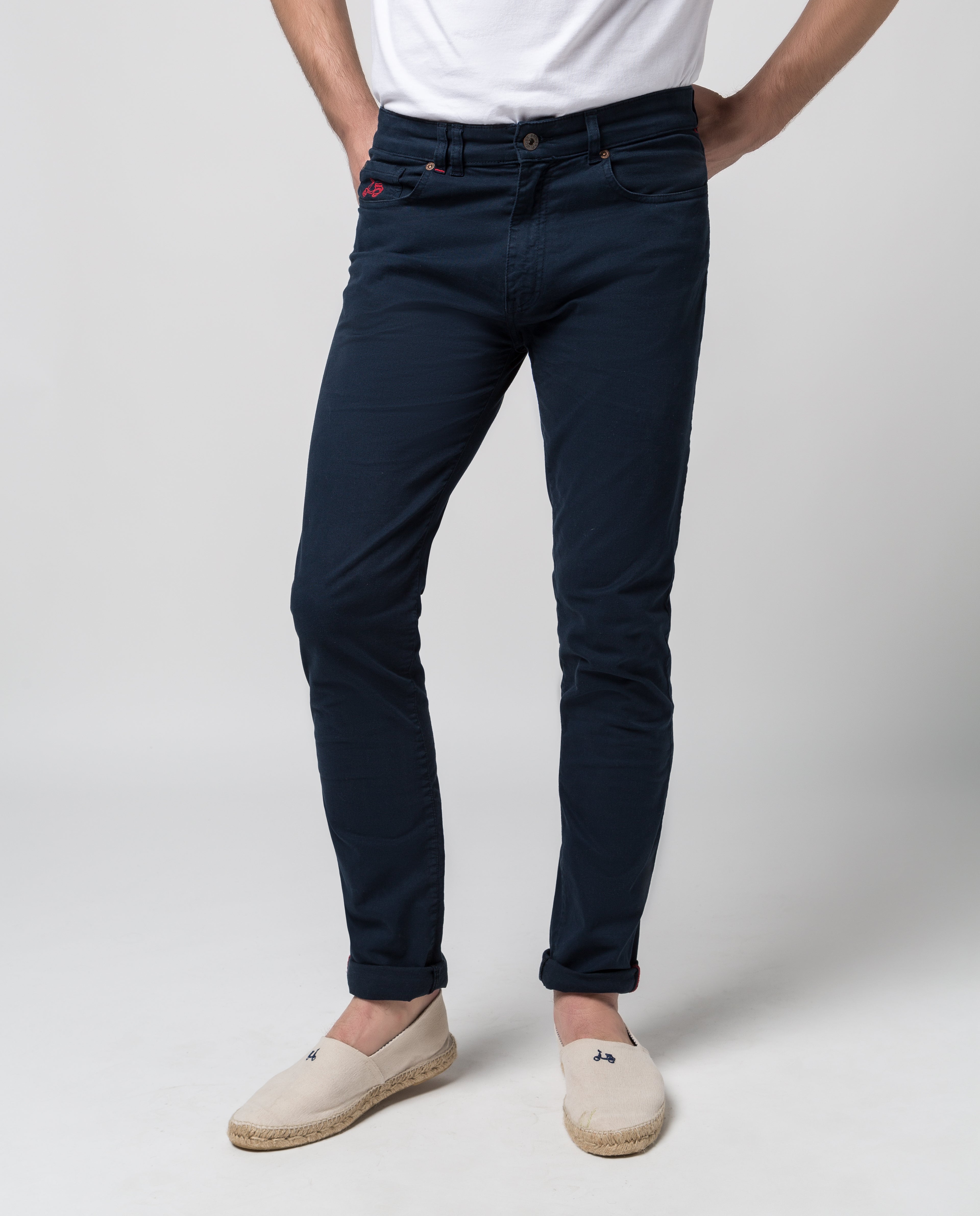Pantalon 5 bolsillos marino | SCOTTA
