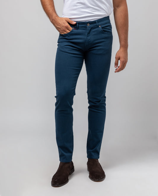 Pantalon 5 bolsillos marino | SCOTTA