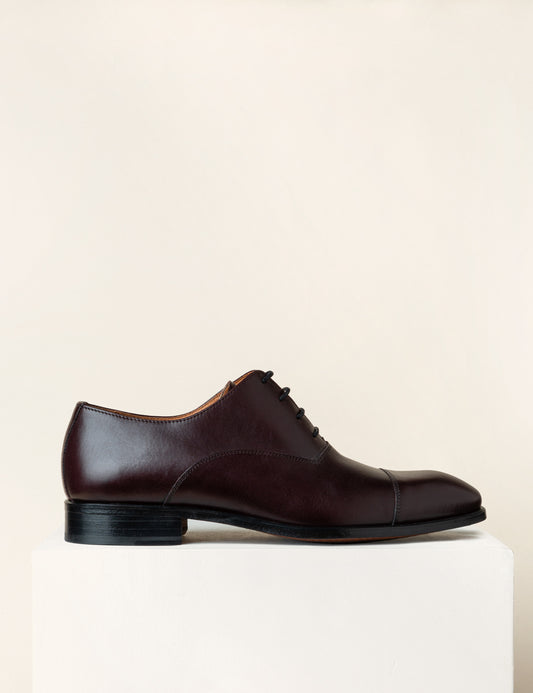 Zapato vestir cordon burdeos | SCOTTA