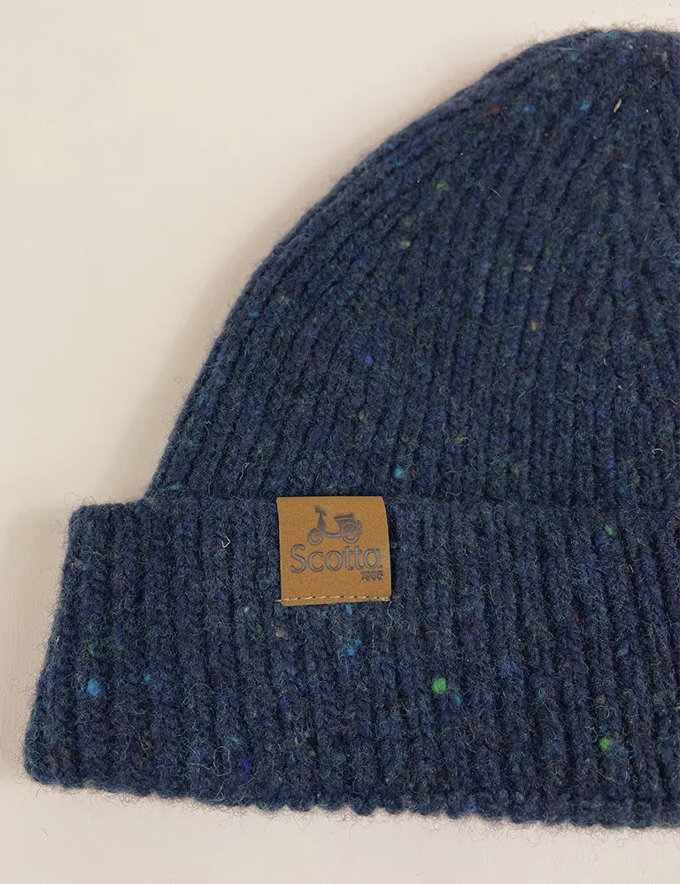 Gorro canalé marino