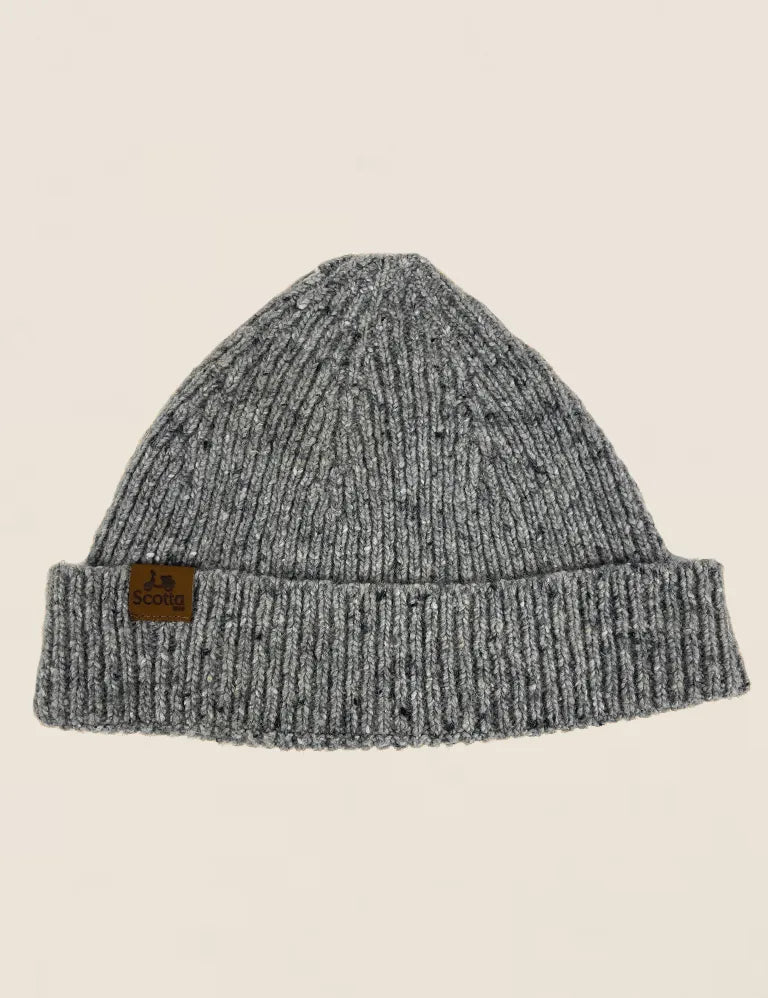 Gorro canalé gris