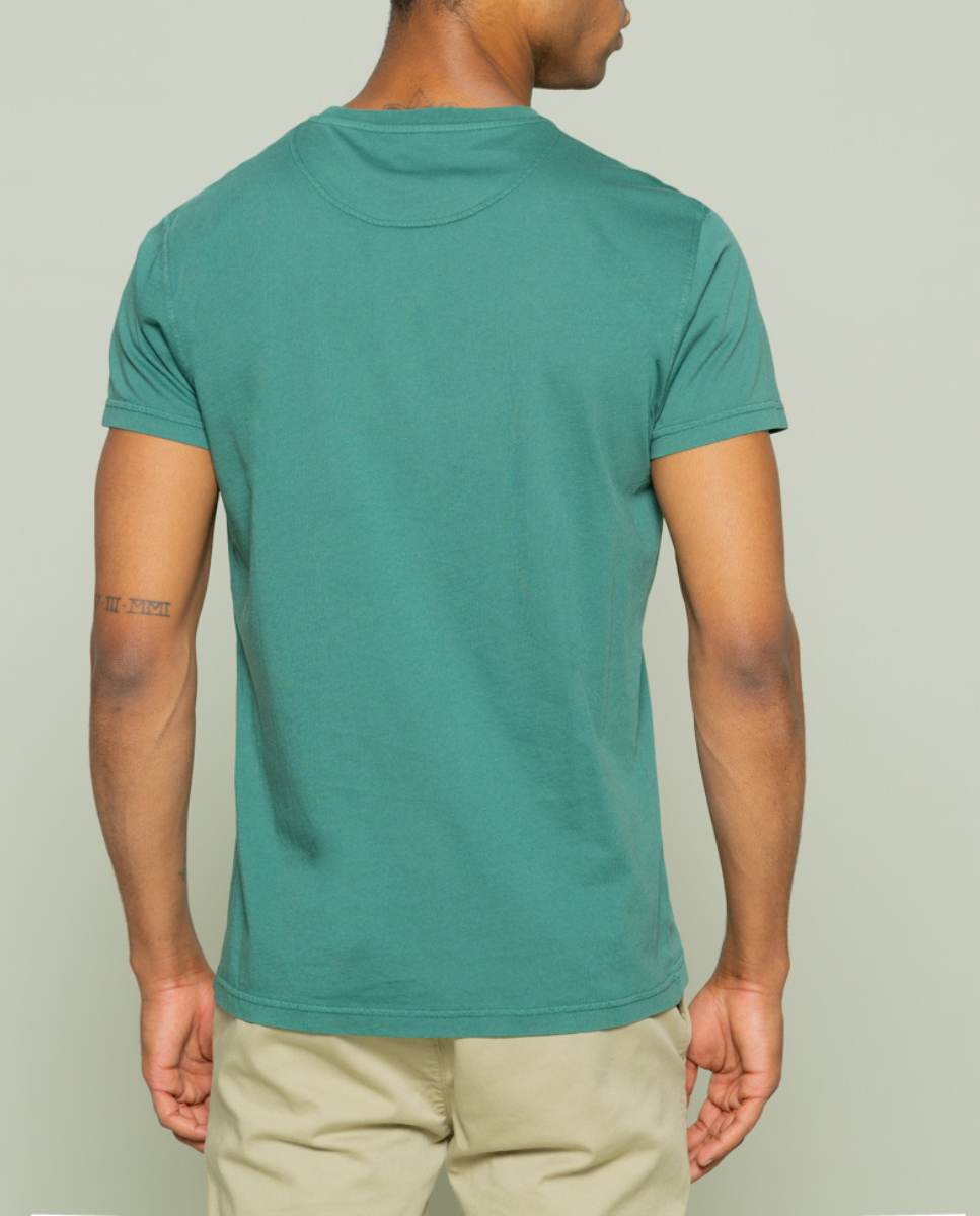 Camiseta classic organic khaki