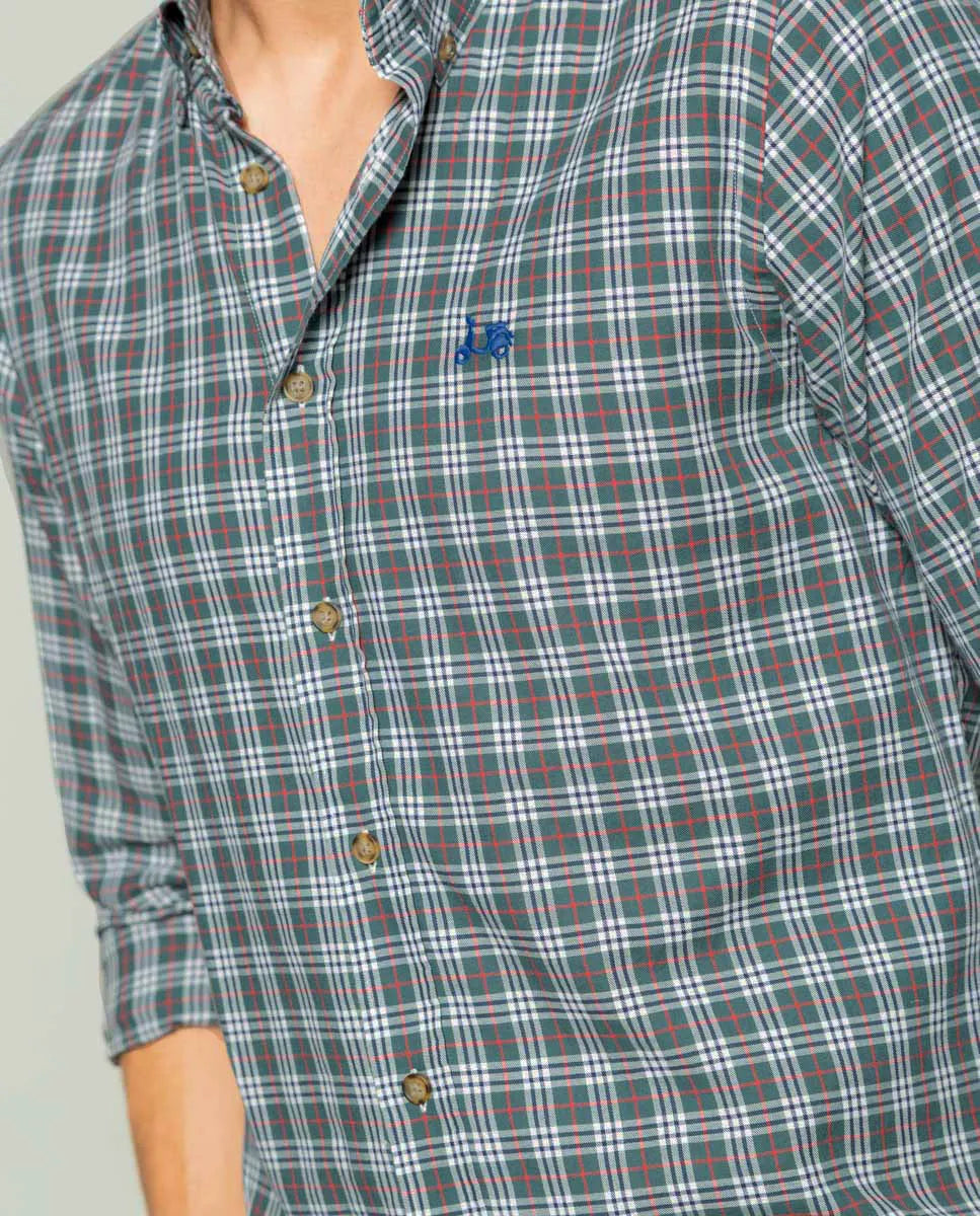 Camisa safari verde