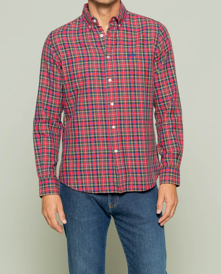 Camisa masai rojo | SCOTTA