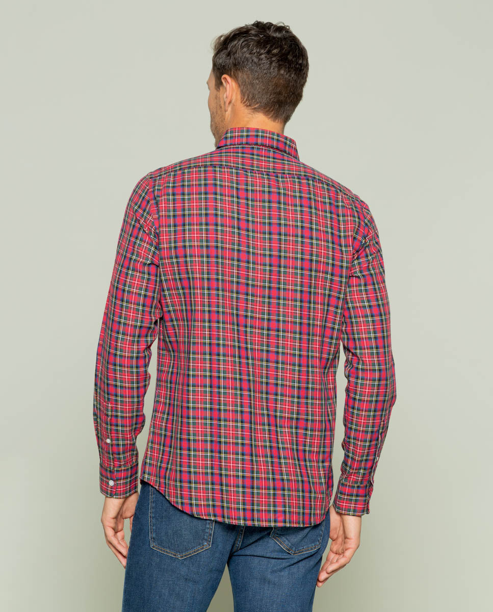Camisa masai rojo | SCOTTA