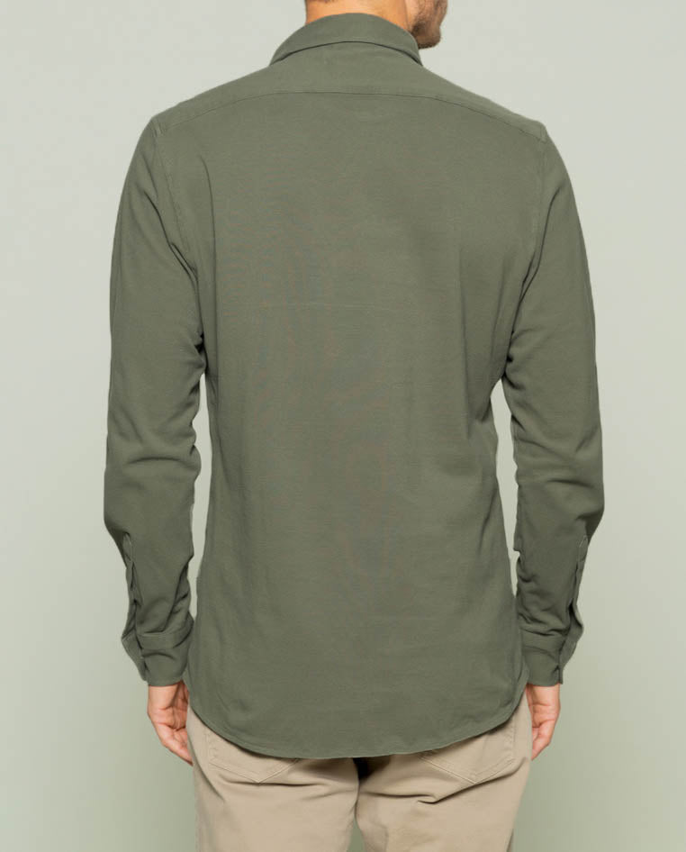 Camisa joy pique khaki | SCOTTA