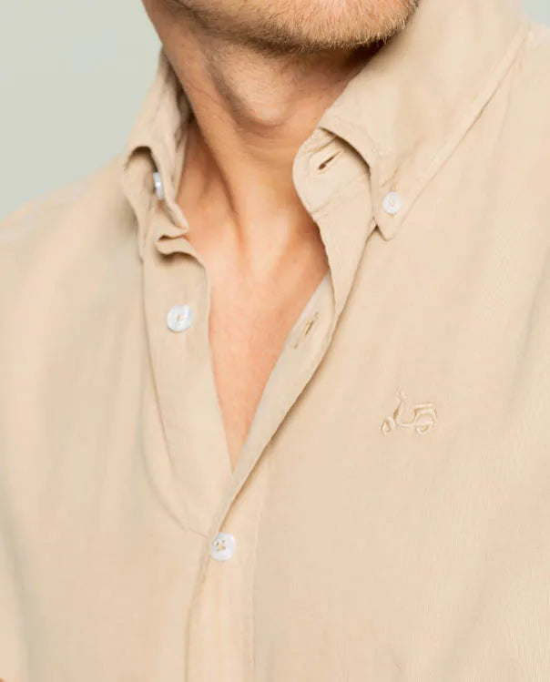 Camisa wood beige
