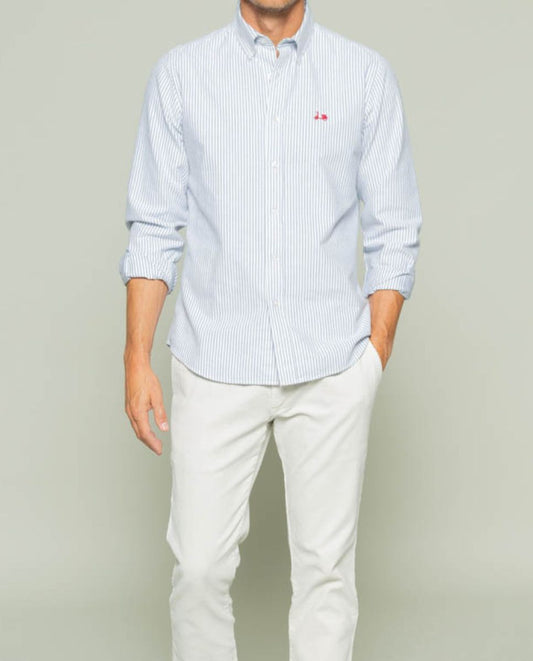 Camisa oxford regular marino | SCOTTA