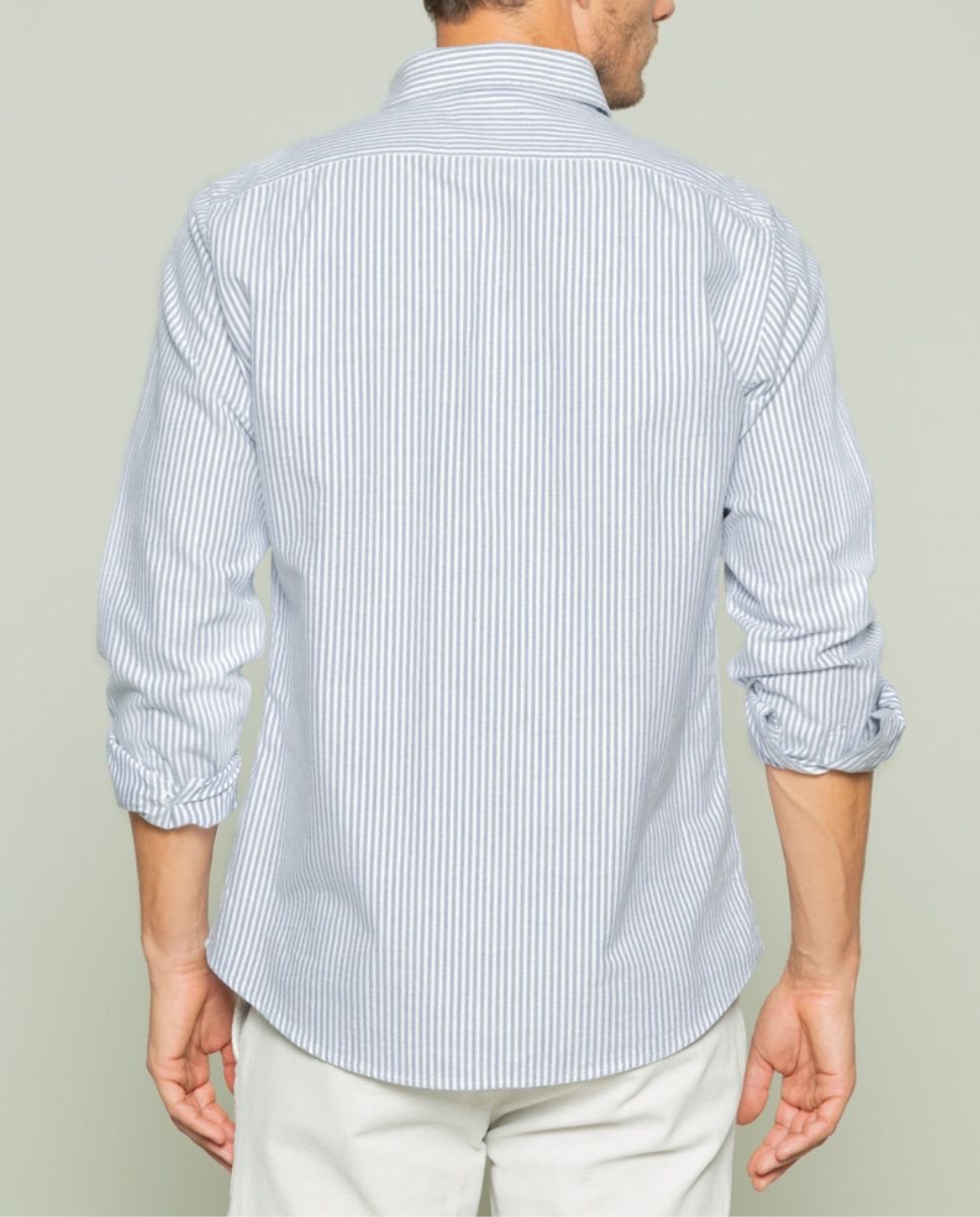 Camisa oxford regular marino | SCOTTA