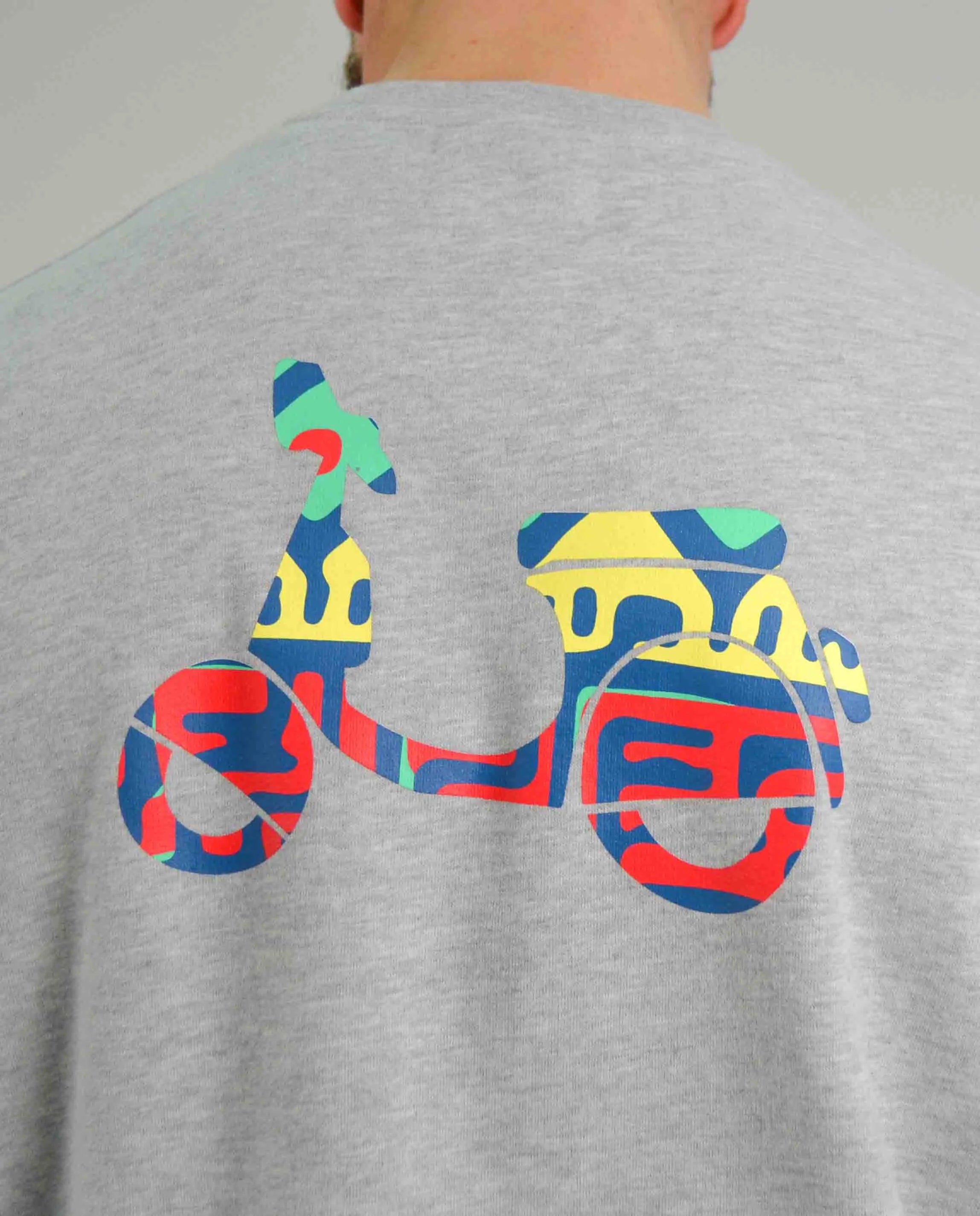 Sudadera logo gris