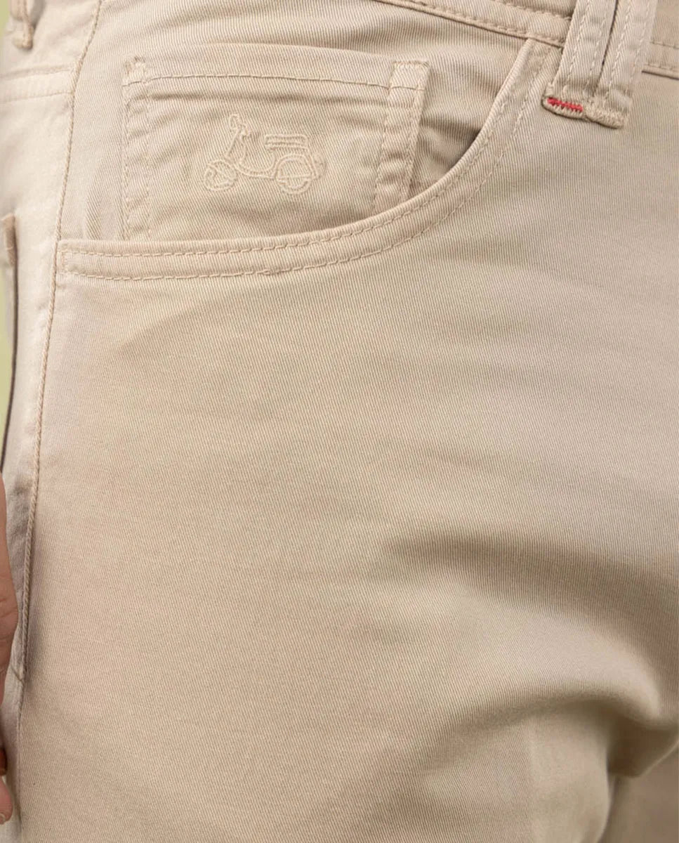 PANTALON COOPER 5 BOLSILLOS BEIGE | SCOTTA