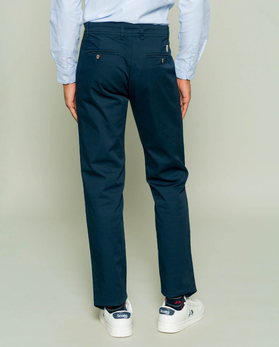 PANTALON STEVE CHINO MARINO | SCOTTA