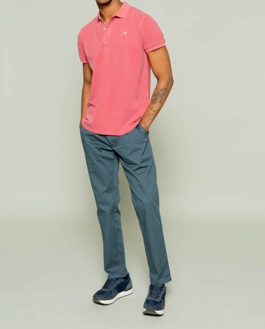 Pantalon newman chino gris oscuro