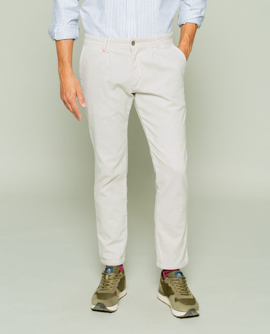 Pantalon newman wood chino crudo