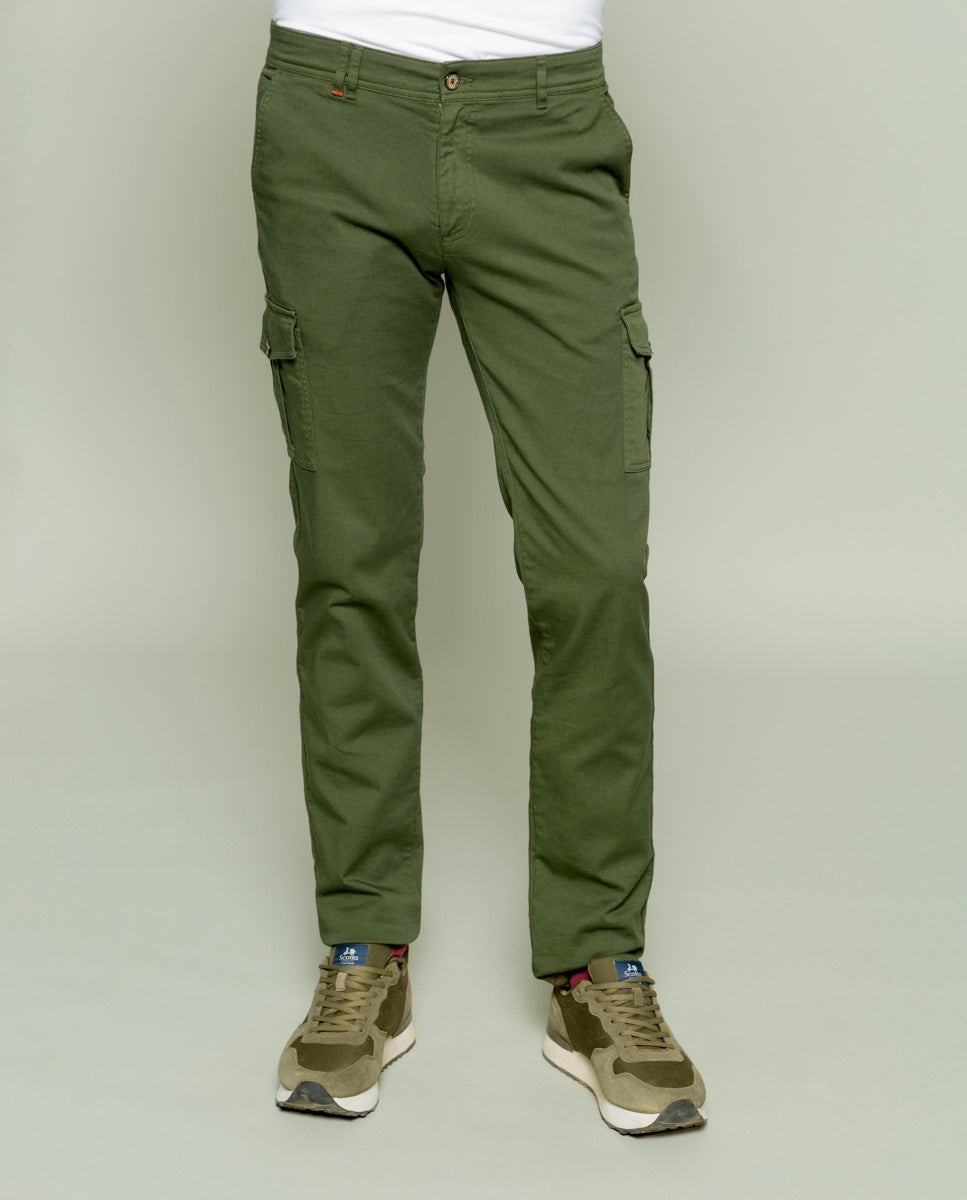 Pantalon brando cargo khaki | SCOTTA