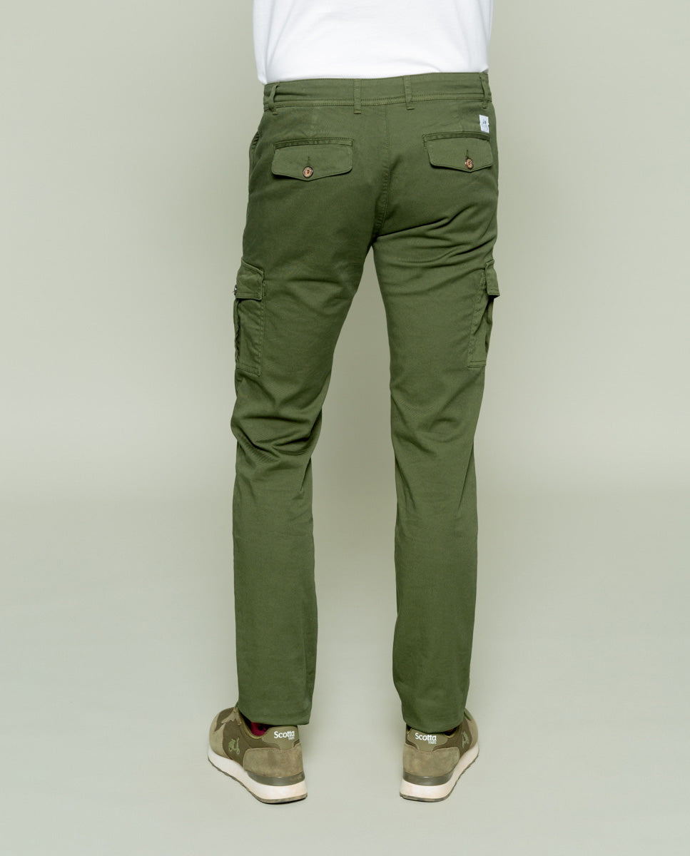 Pantalon brando cargo khaki | SCOTTA