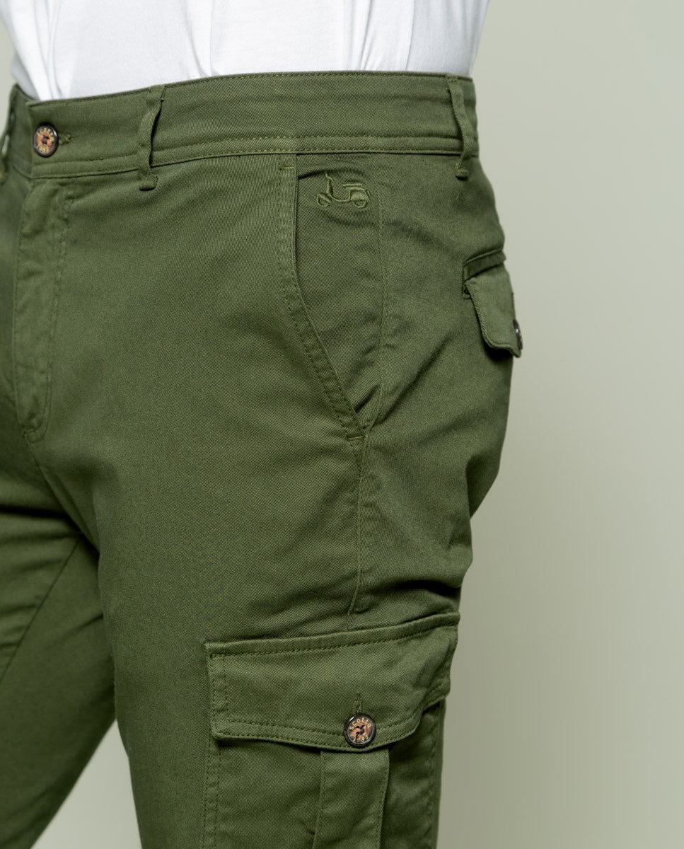 Pantalon brando cargo khaki | SCOTTA