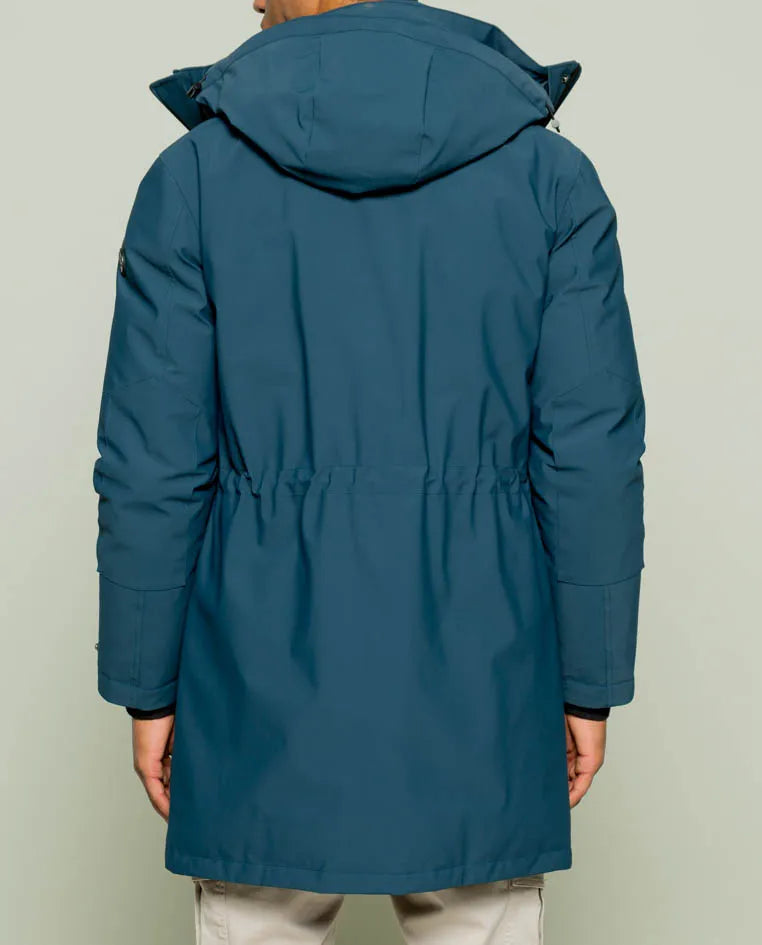 Parka rainy azul