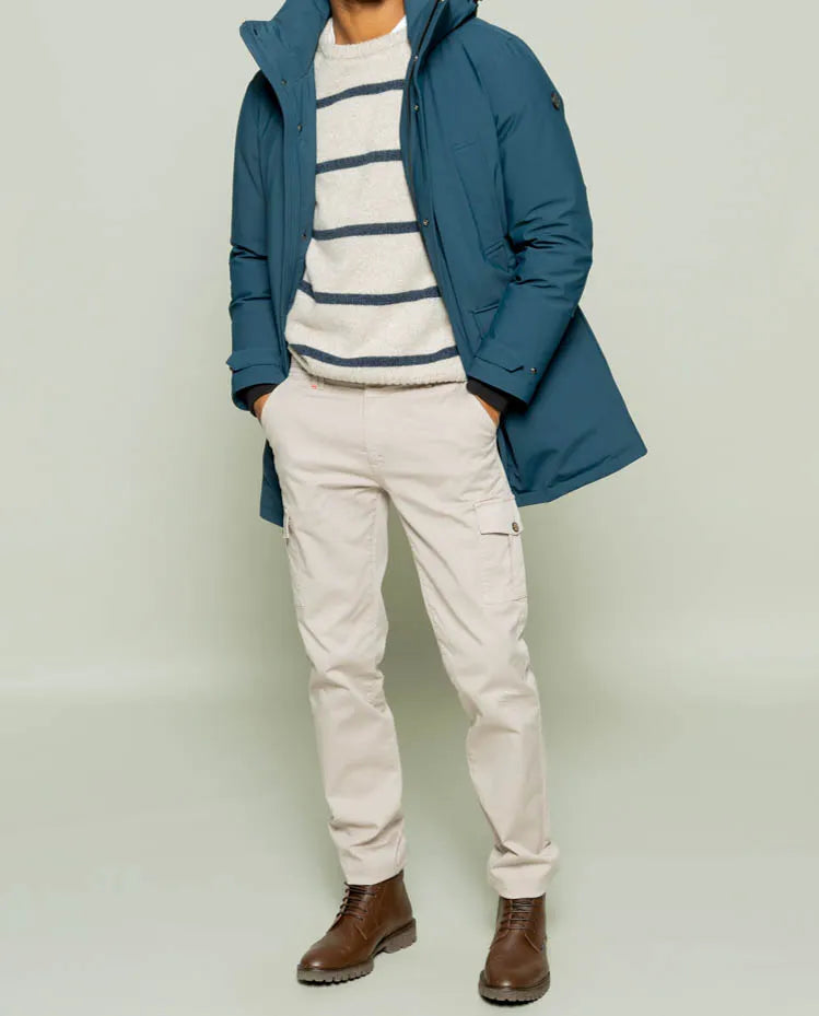 Parka rainy azul