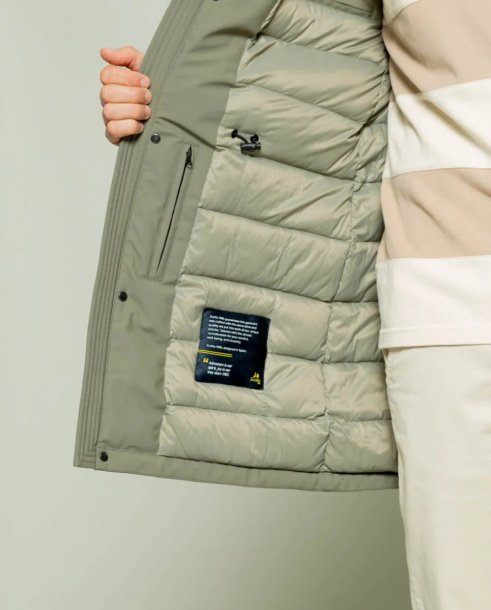 Parka rainy khaki