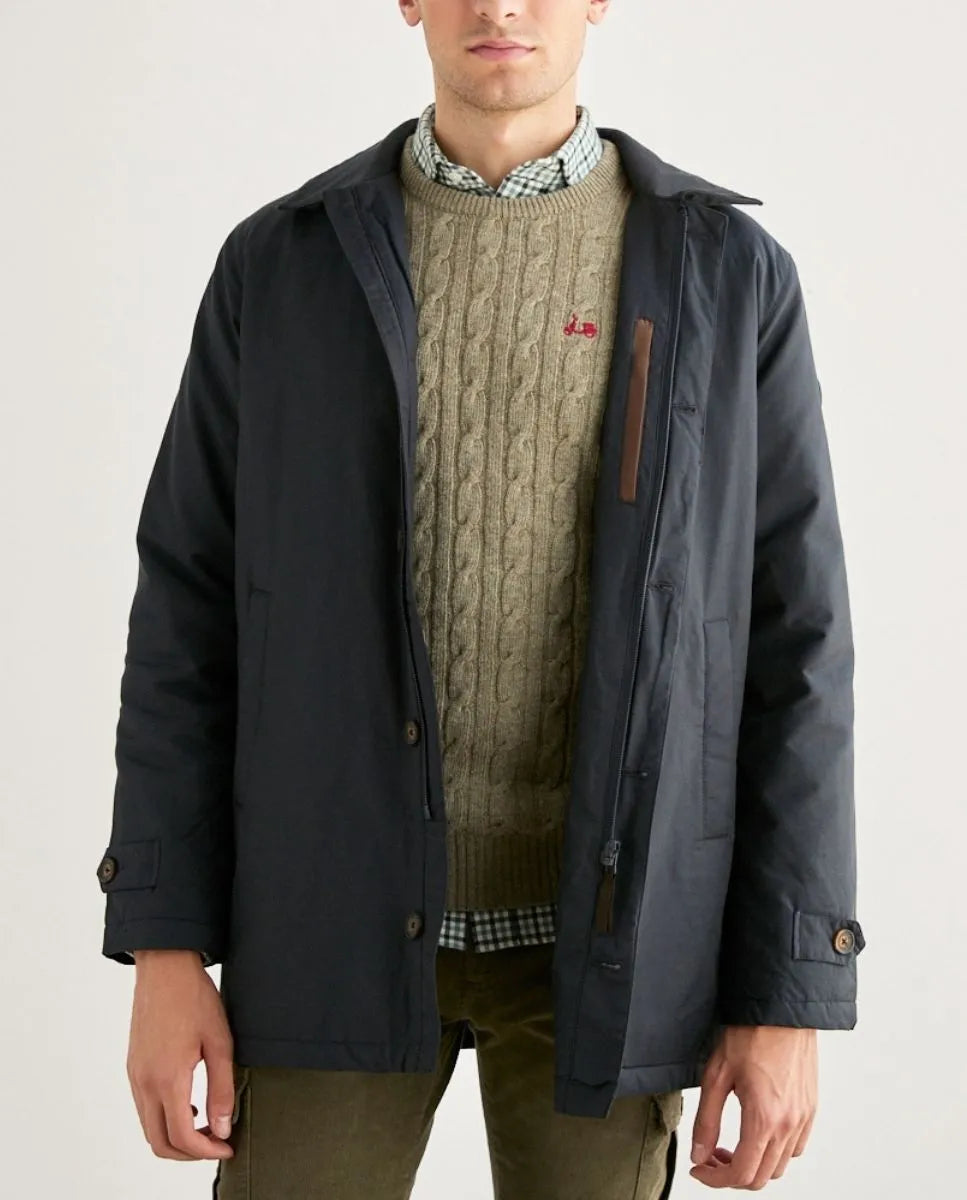 Parka buttons marino