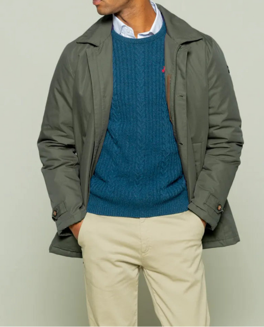 Parka buttons khaki