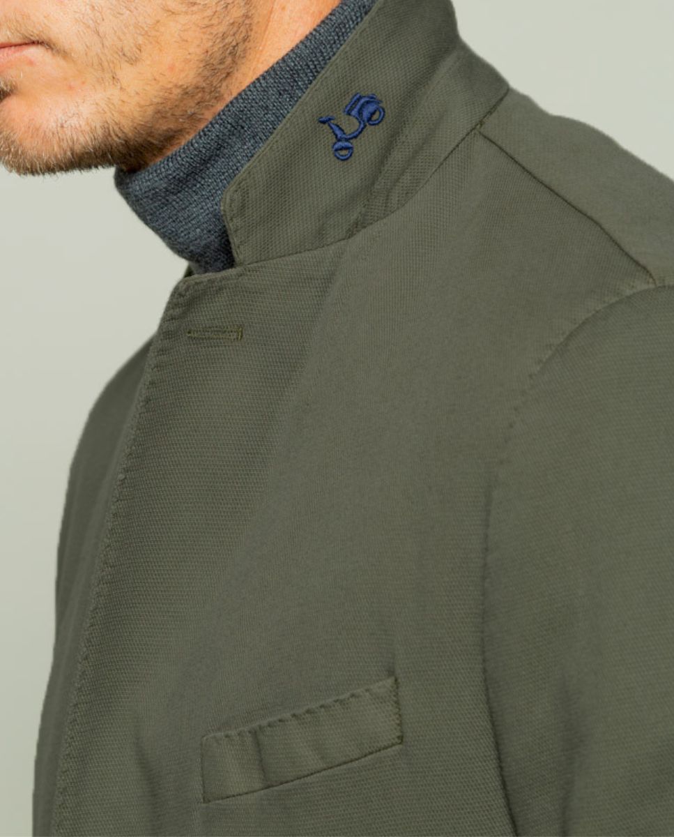 Blazer estructura garment khaki | SCOTTA