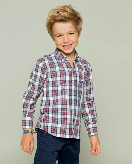 Camisa niño hamer blanco