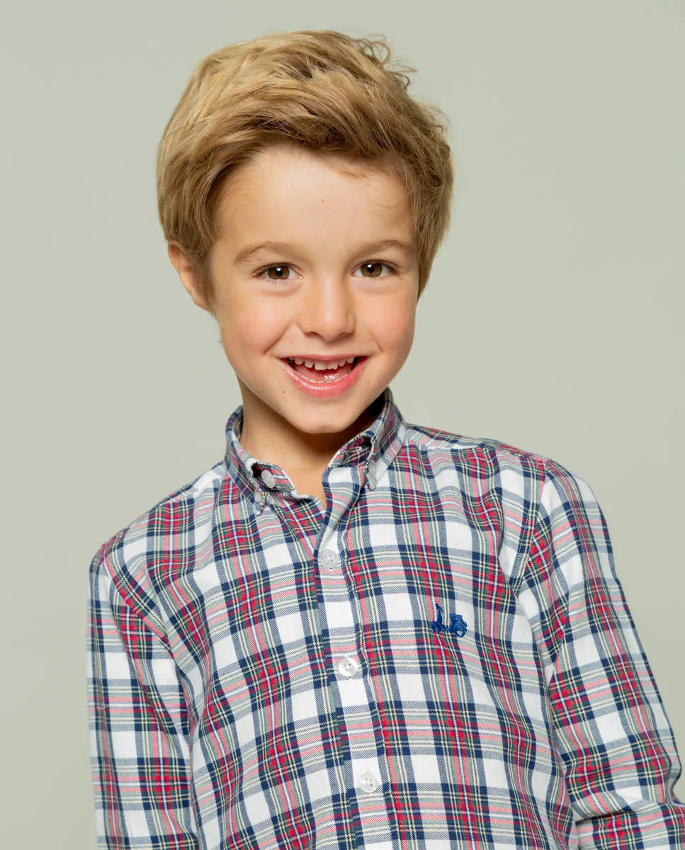 Camisa niño hamer blanco