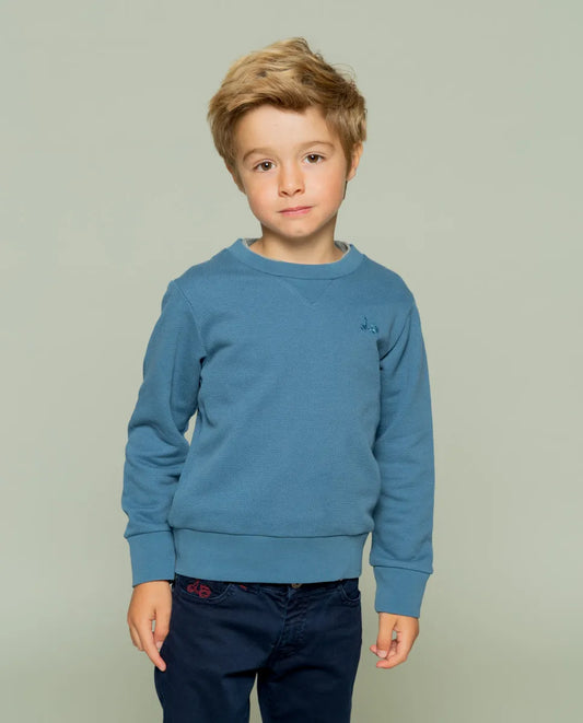 Sudadera niño classic denim
