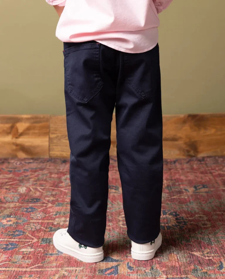 Pantalon niño cooper 5 bolsillos marino