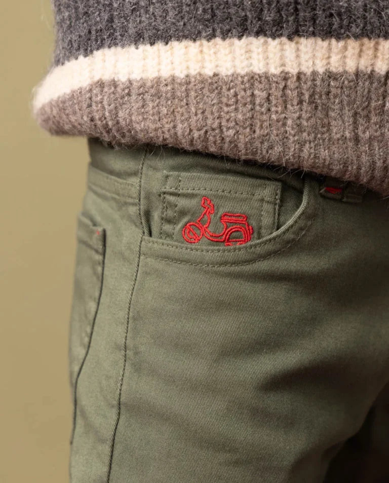 Pantalón niño cooper 5 bolsillos khaki