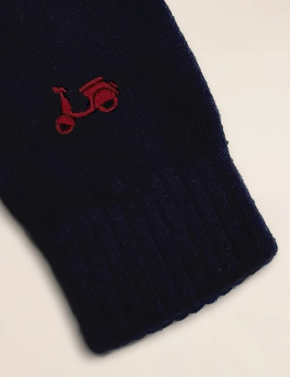 Guantes de punto marino