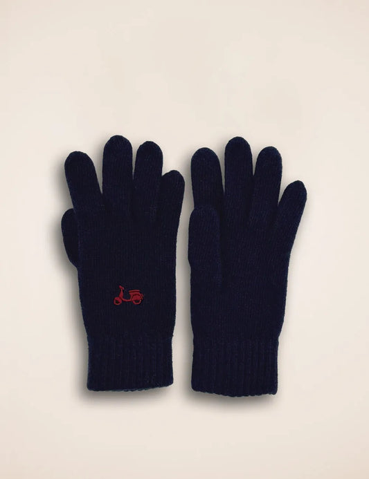 Guantes de punto marino