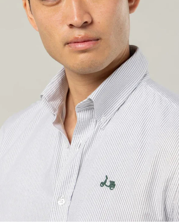 Camisa stripes colours khaki | SCOTTA