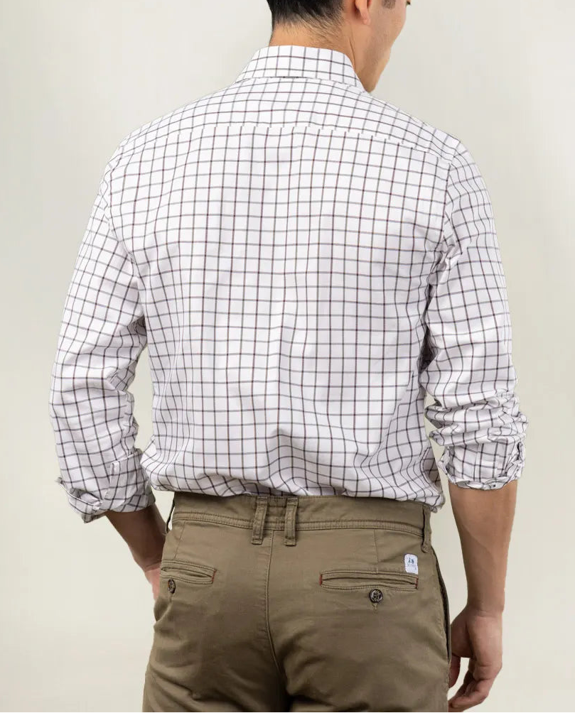 Camisa Cambridge dopo verde | SCOTTA