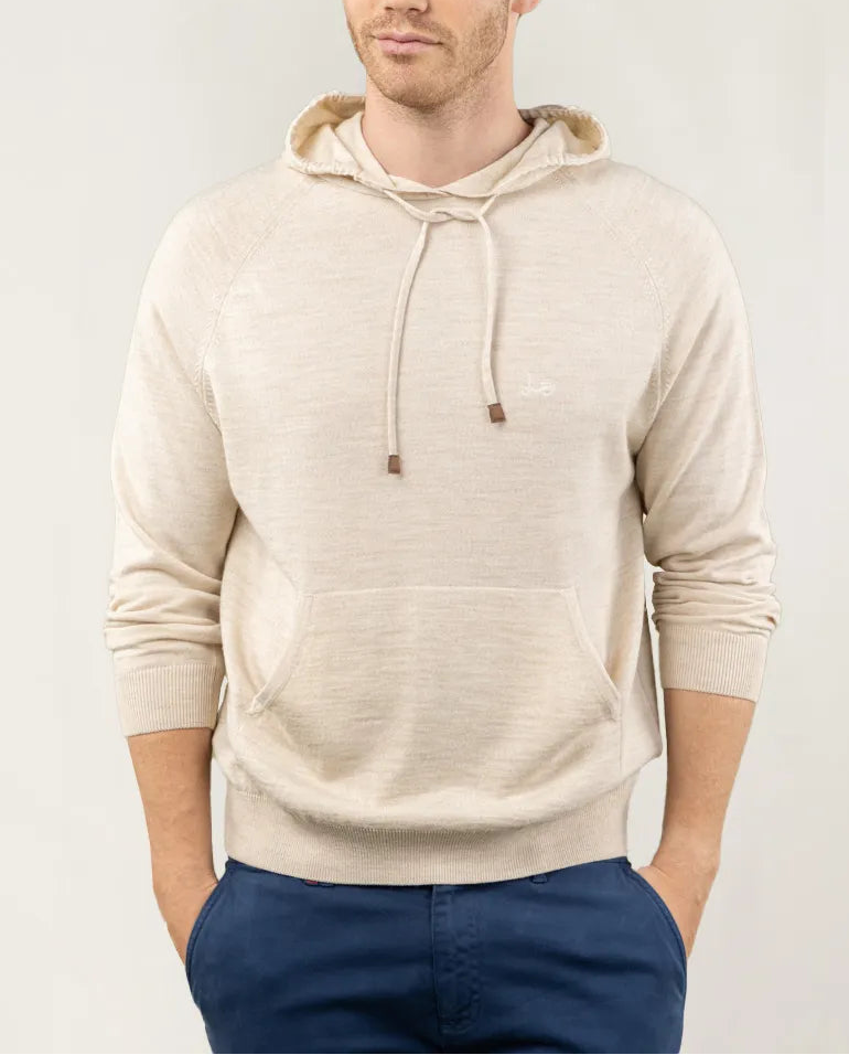 Jersey hood beige | SCOTTA