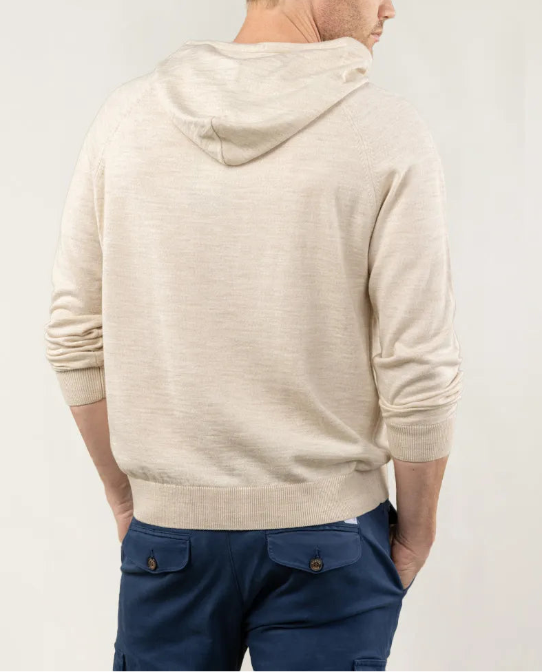 Jersey hood beige | SCOTTA