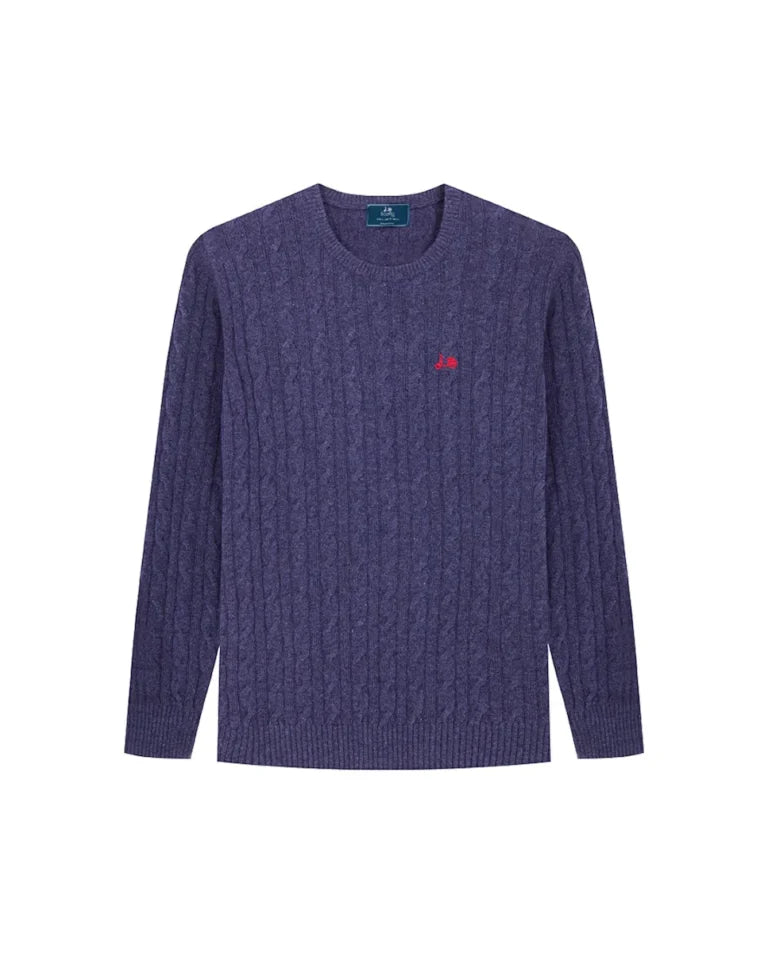 Jersey ochos azul marino.