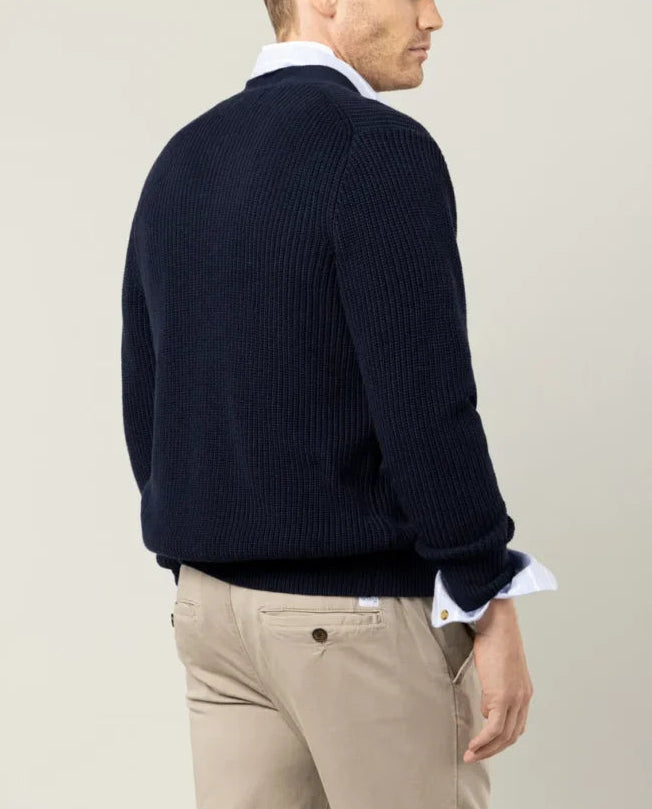 CARDIGAN CAMBRIDGE MARINO | SCOTTA