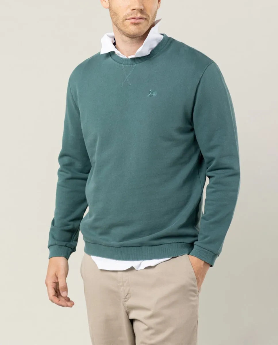 Sudadera classic verde botella
