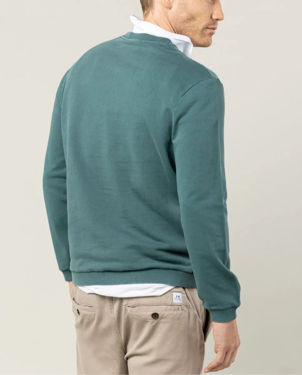 Sudadera classic verde botella
